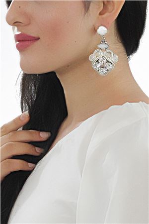 The Ski Chalet Icy Crystal Dangler Earrings