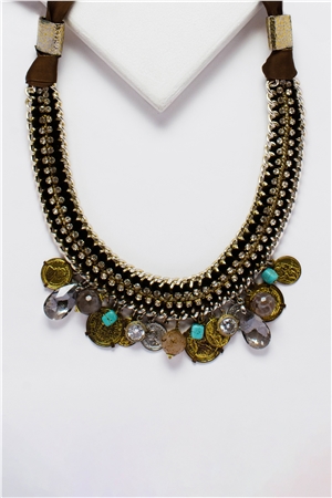 Treasure Of Charms Bib Necklace
