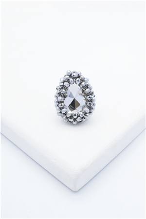 Silverstone Crystal Ring
