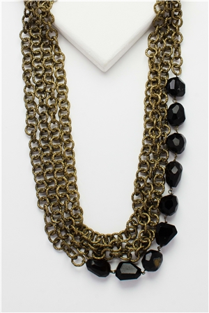 Ebony Stone Strands