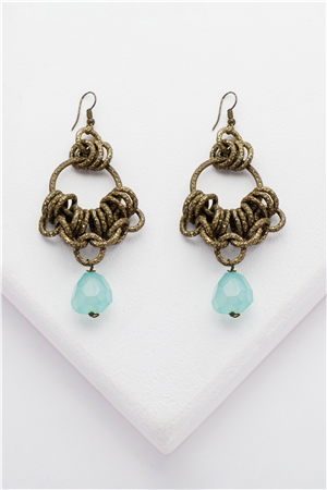 Aquamarine Drop Earrings