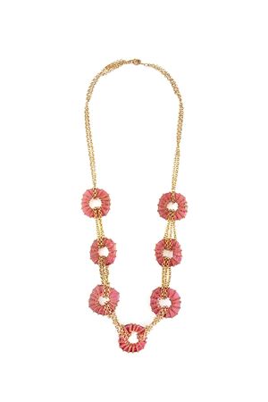 Cosmo Girl Red Glass Necklace