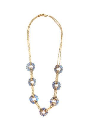 Blue Lagoon Glass Necklace