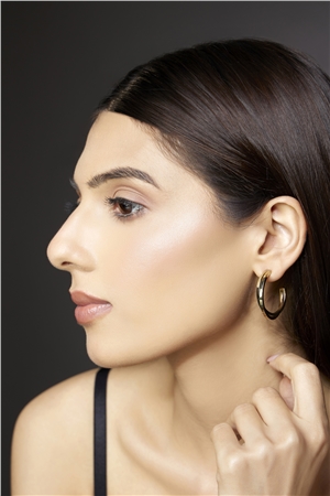 Gold Double Hoop Earrings