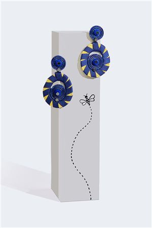 Iris Rain Drop Earrings