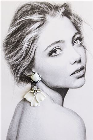 Dahlia Petale Resortwear Drop Earrings