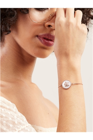 Turtle Rose Gold Cubic Zirconia Bracelet