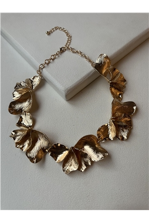 Gilded Bloom Gold Necklace