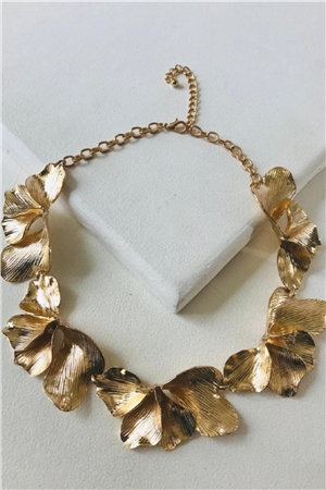 Gilded Bloom Gold Necklace