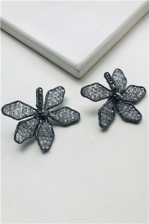 Frostlight Petal Earrings