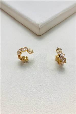 Aurora Orbit Hoop Earrings