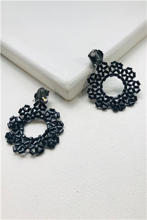 Midnight Halo Earrings