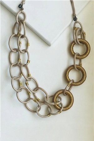 Golden Links Necklace
