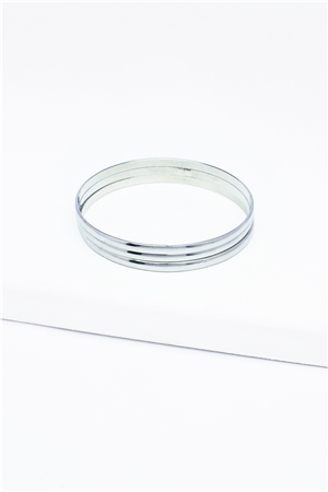 Set Of 3 Silver Bangles