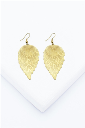 Gold Leaf Earring