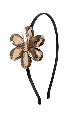 The Wwbwd Topaz Crystal Flower Hairband