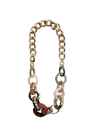 White Coffee Necklace