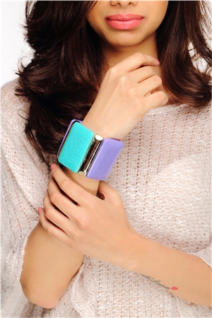 Lilac Dolphin Bracelet