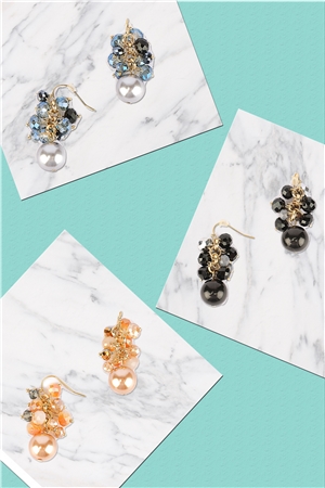 Cluster Of Pearl Set