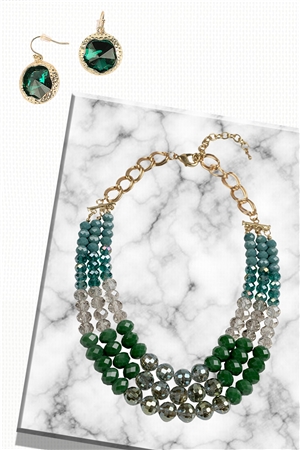 Emerald Crystal Set