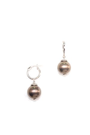 Dusky Pearl  Drop Earring