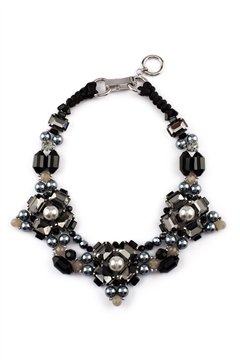 The Opera In Vienna Crystal Pearl Necklace