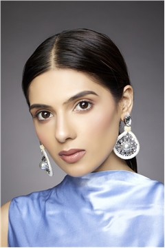 Intense Ivory Pearl Statement Earrings