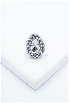 Silverstone Crystal Ring