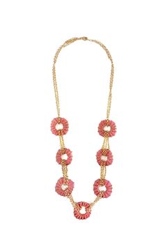 Cosmo Girl Red Glass Necklace