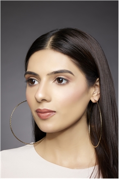 Lilliana Gold Hoop Earrings