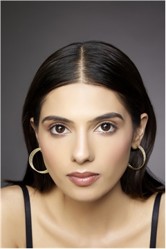 Ximena Gold Hoop Earrings