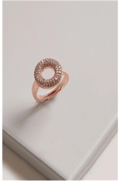 Rose Gold Cirle Ring