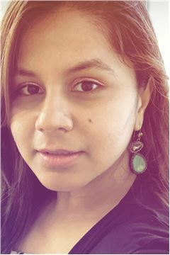 Emily Turquoise Crystal Crochet Earrings