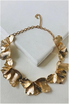 Gilded Bloom Gold Necklace