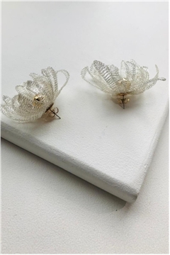 Silver Lunar Whisper Earrings