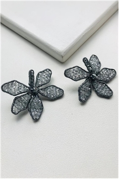 Frostlight Petal Earrings