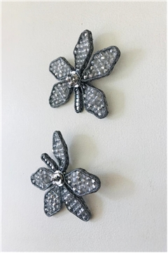 Frostlight Petal Earrings