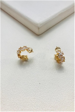 Aurora Orbit Hoop Earrings