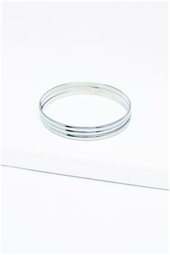 Set Of 3 Silver Bangles