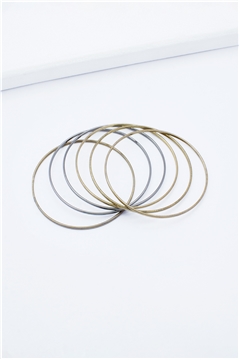 Set Of 6 Multi Colour Bangle