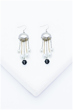 Drops of Pearls Dangler Earrings