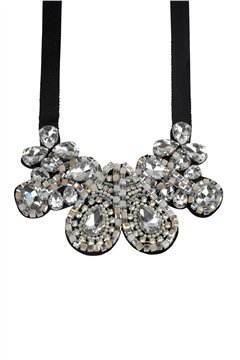 Crystal Maybach Diamonds Statement Bib Necklace