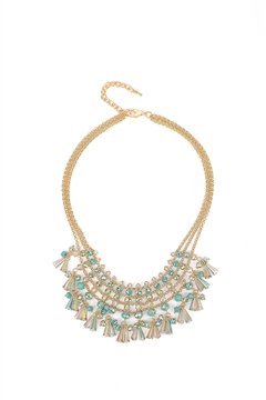 Electric Fringe Necklace