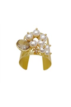 Pearl Bauble Cuff