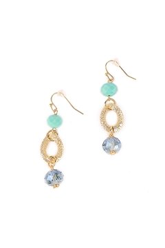 Paradise Link Drop Earrings