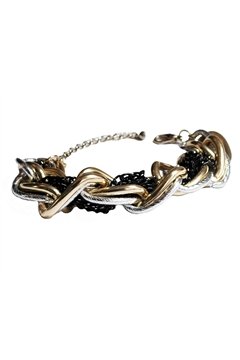 Tricolor Crossover Bracelet