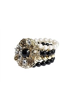Rose Brooch Bracelet