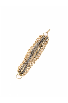 Chunky Gold Chain Bracelet