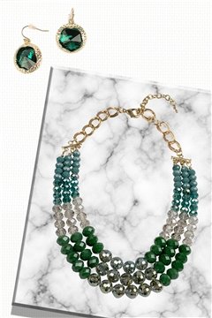 Emerald Crystal Set