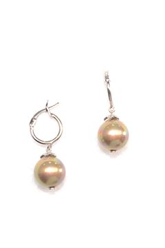 Halcyon Gold Pearl Drop Earrings